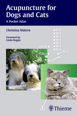 Christina Matern - Acupuncture for Dogs and Cats: A Pocket Atlas