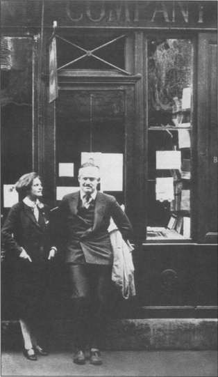 Hemingway with Sylvia Beach at Shakespeare and Company Princeton University - photo 2