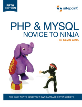 Kevin Yank - PHP & MySQL: Novice to Ninja