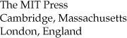 Third printing 2002 2001 Massachusetts Institute of Technology Illustrations - photo 1