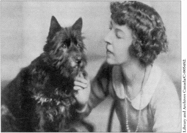 Mazo de la Roche and Bunty on the front page of the Toronto Star April 1927 - photo 1