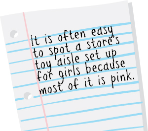 Arguments against Pink Toys of pink toys argue that they limit girls choices - photo 16