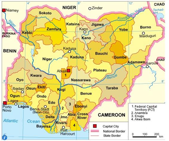 Nigerias 36 States and FCT Nigeria is a federation There are currently 36 - photo 2