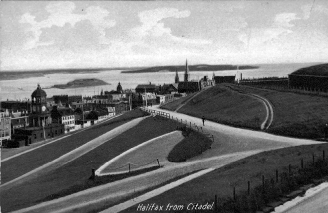 Looking southeast from the Citadel c1910 The Old Town Clock is visible on - photo 3