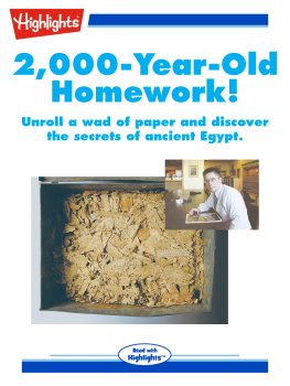 Highlights for Children - 2000 Year Old Homework!