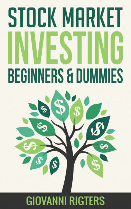 Giovanni Rigters - Stock Market Investing for Beginners & Dummies