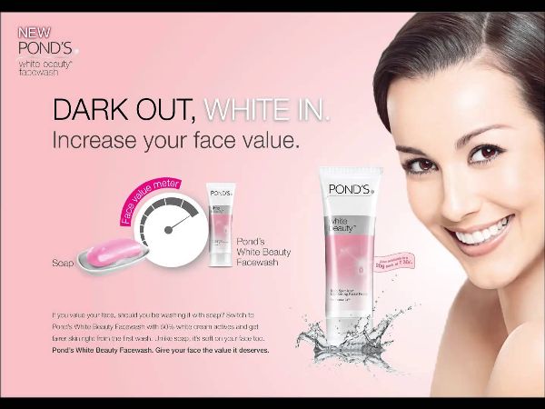 Figure I1 Advertisement by Ponds White Beauty with the tagline Dark Out - photo 3