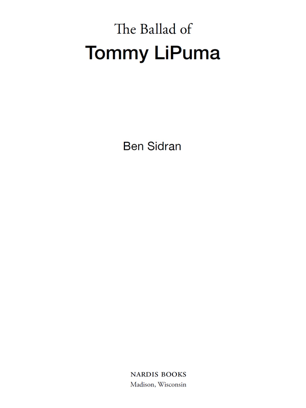 The Ballad of Tommy LiPuma - image 1