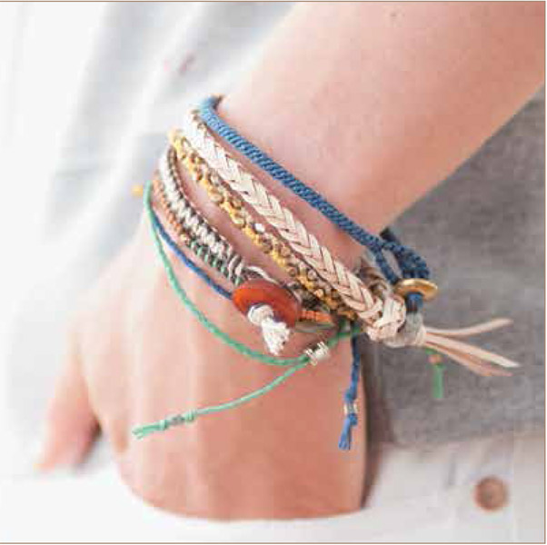 The Natural Collection The natural materials used in these bracelets complement - photo 3