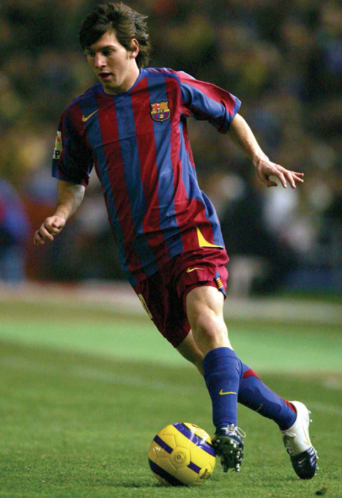 MESSI HAS BEEN PLAYING WITH FC BARCELONA SINCE HE WAS 13 YEARS OLD THE ROAD - photo 9