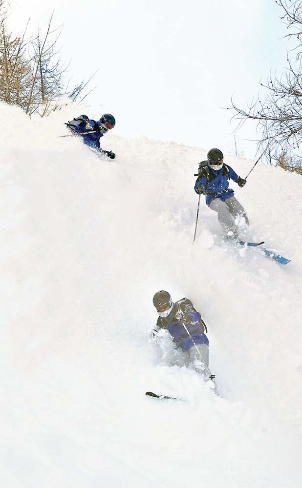 Skier Owen Cox Ski mountaineering differs from alpine skiing in that the - photo 3