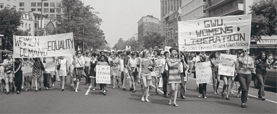 During the 1970 Womens Strike for Equality tens of thousands of feminists - photo 2