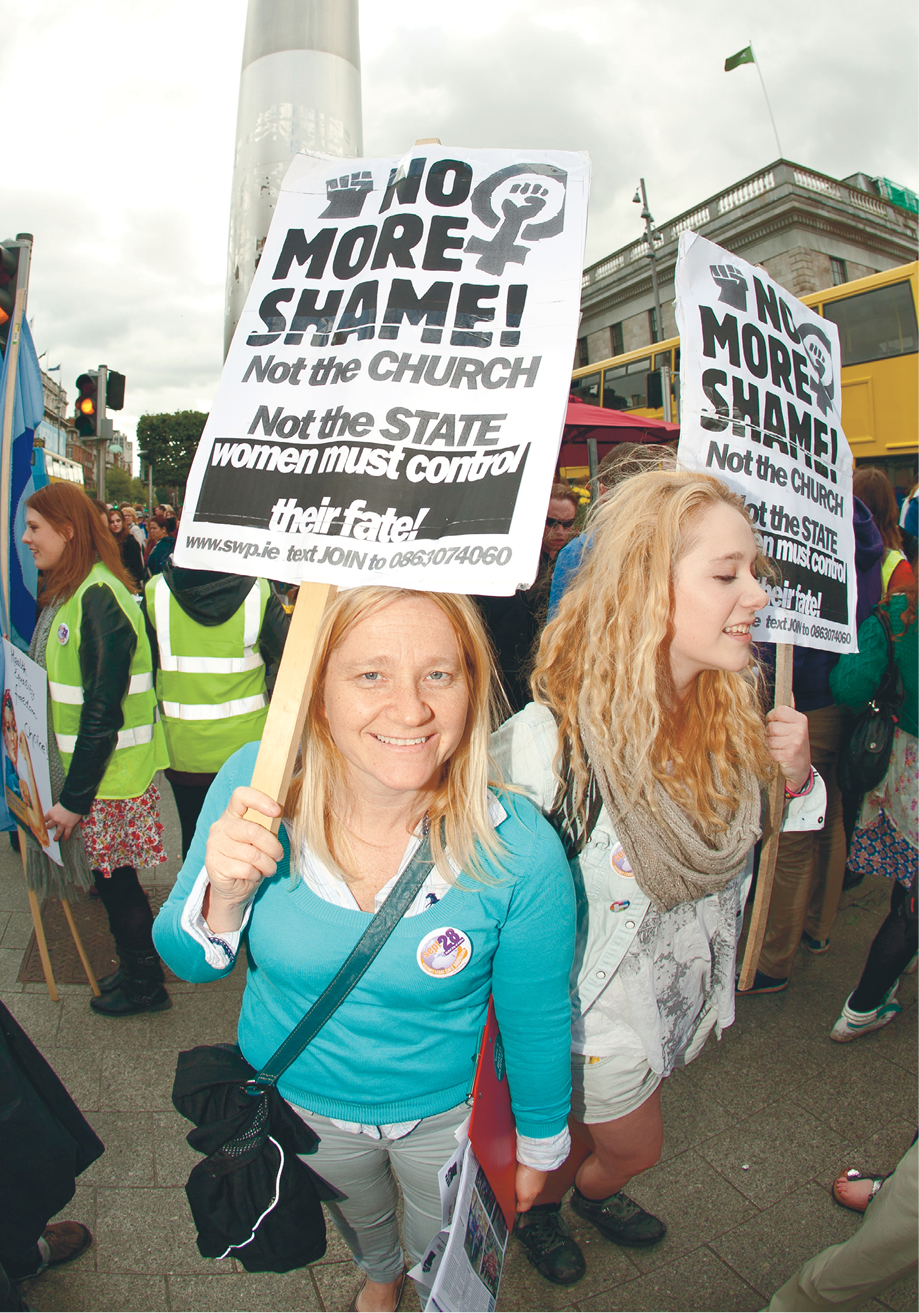 The March for Choice in Dublin Ireland in 2012 What Is an Abortion A - photo 3