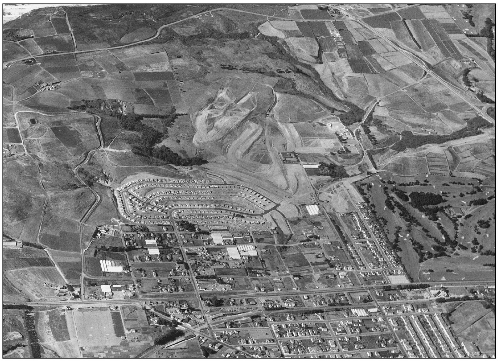 This aerial photograph was taken on November 2 1946 In the middle of the - photo 6