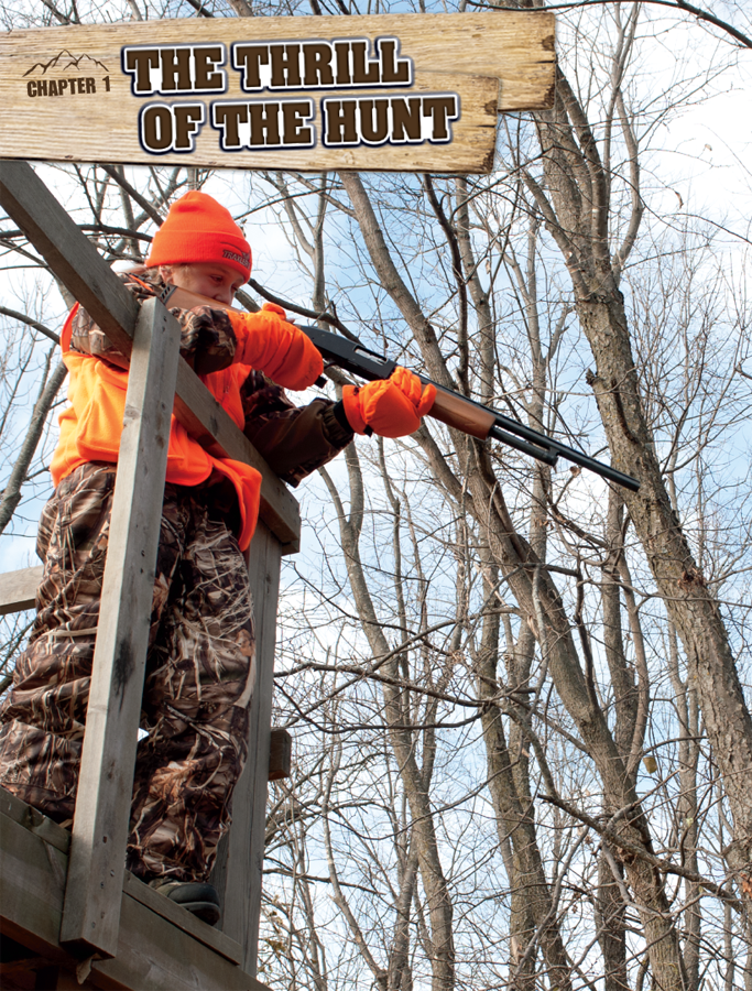 Youre perched in a deer stand high above the ground Suddenly a buck enters - photo 4