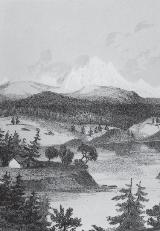 Mount Baker and Cascade Range from Whidbey Island by John Mix Stanley 1853 - photo 9