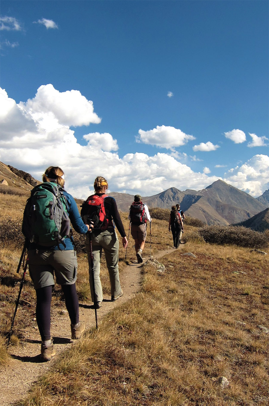 Hiking with friends adds a layer of experience and skill while building - photo 4