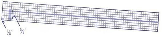 Clear ruler 18 inches by 2 inches A see-through ruler makes it easy to lay a - photo 4