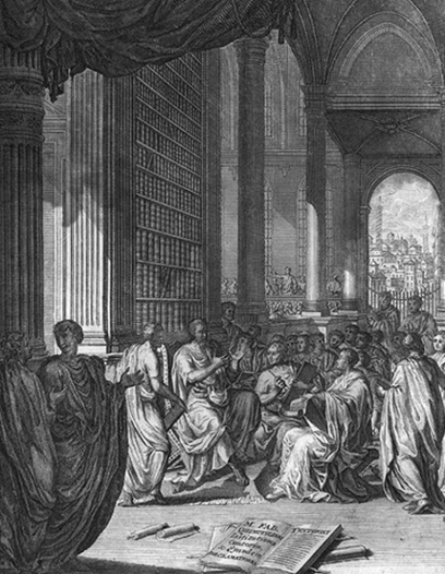 An eighteenth century illustration for the Institutio Oratoria showing - photo 9