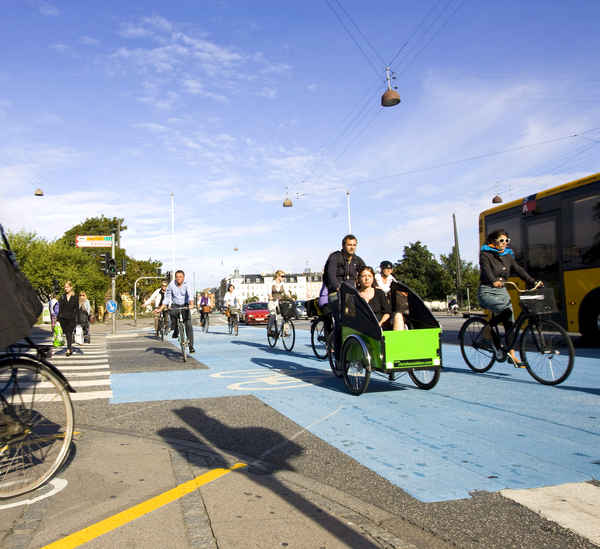 3 Copenhagens bike lanes Its no secret that Copenhagen is one of the worlds - photo 5