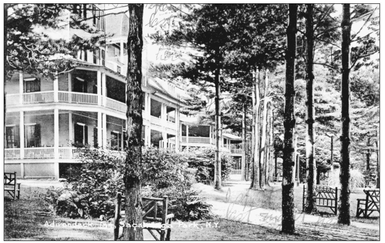 The Adirondack Inn built in 1890 at Sacandaga Park was advertised as the - photo 4