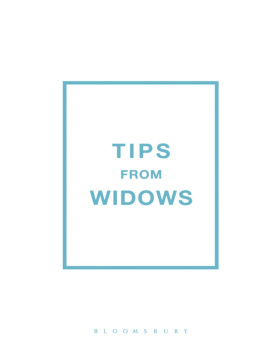 Jan Robinson - Tips from Widows