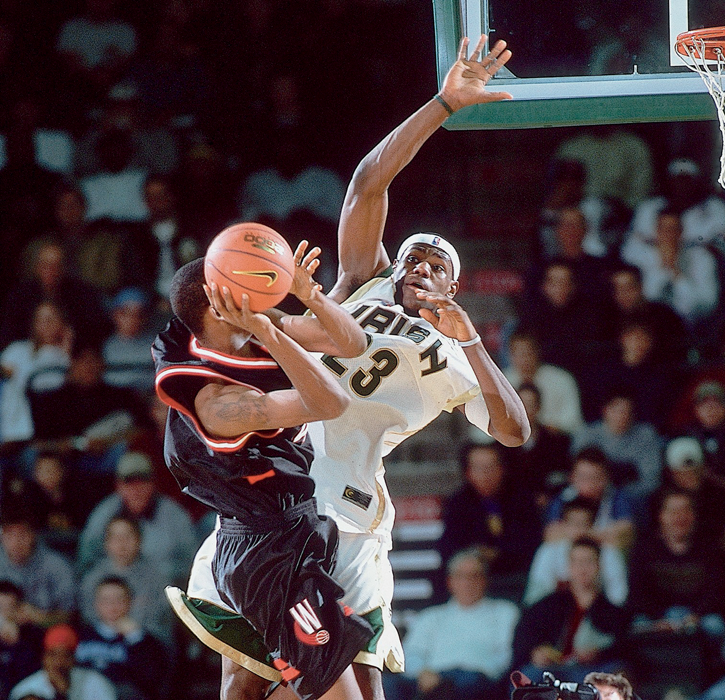 As a junior James averaged 29 points a game He was named National Player of - photo 13