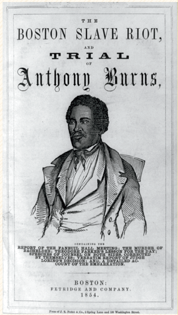 This drawing of Anthony Burns was used on the title page of the book The Boston - photo 7