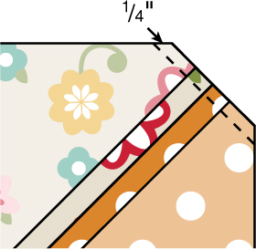 Figure 3 Repeat steps 2 and 3 on remaining three corners of the pincushion - photo 5