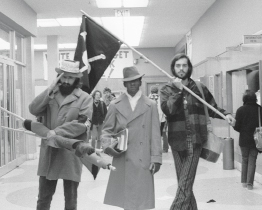 Preparing for the march at a student center In Washington we were bounded by - photo 1