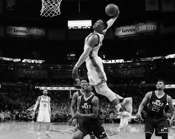 Russell Westbrook couldnt dunk until the summer before his senior year of high - photo 3