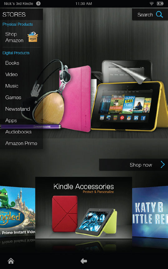 Although it is possible to use other apps on the Kindle Fire such as Android - photo 13