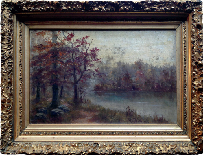 I1 My art historian mother Rene Kahns mysterious landscape painting AUTHORS - photo 3