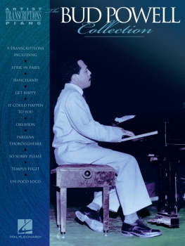 Bud Powell - The Bud Powell Collection (Songbook): Piano Transcriptions