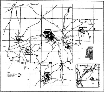 Choctaw Indian Communities 1984 Source U S Department of the Interior - photo 1