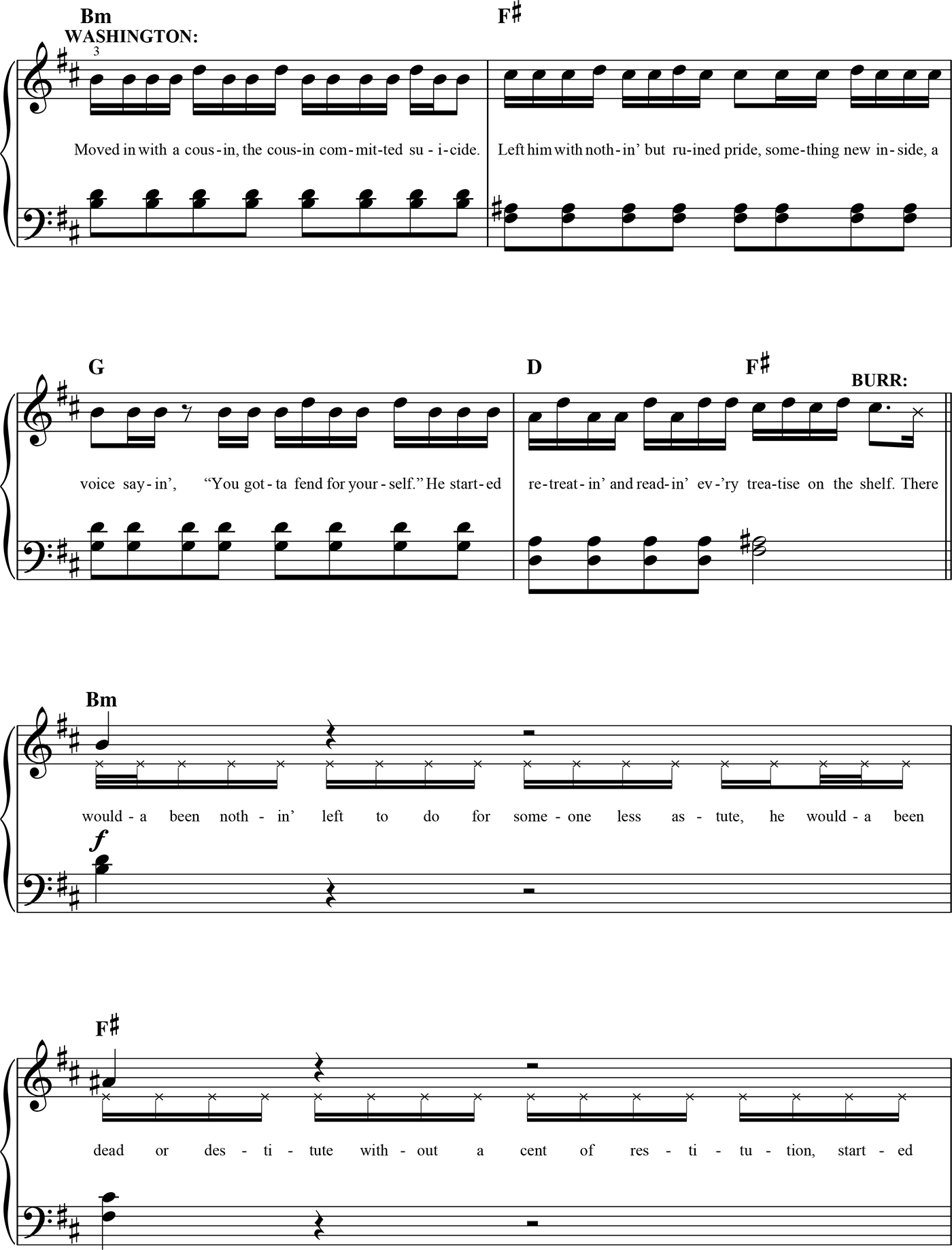 Hamilton Songbook Easy Piano Selections - photo 10