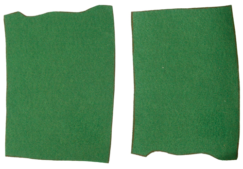 2 Trace the map onto two pieces of green felt Cut out the two pieces 3 - photo 10