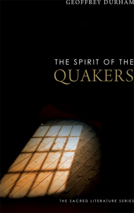 Geoffrey Durham - The Spirit of the Quakers