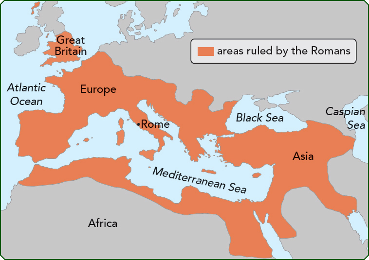 The Roman Empire in AD 117 Adopted Cultures Ancient Romans were strongly - photo 7