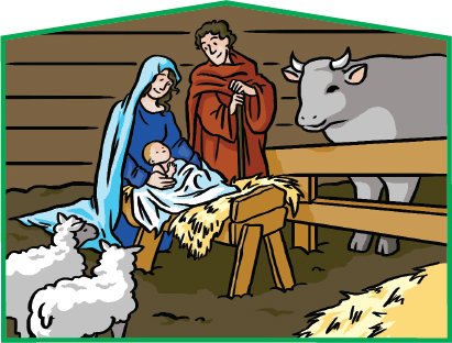 Christianity Jesus is born in a manger Islam Muhammad is born in hill - photo 9