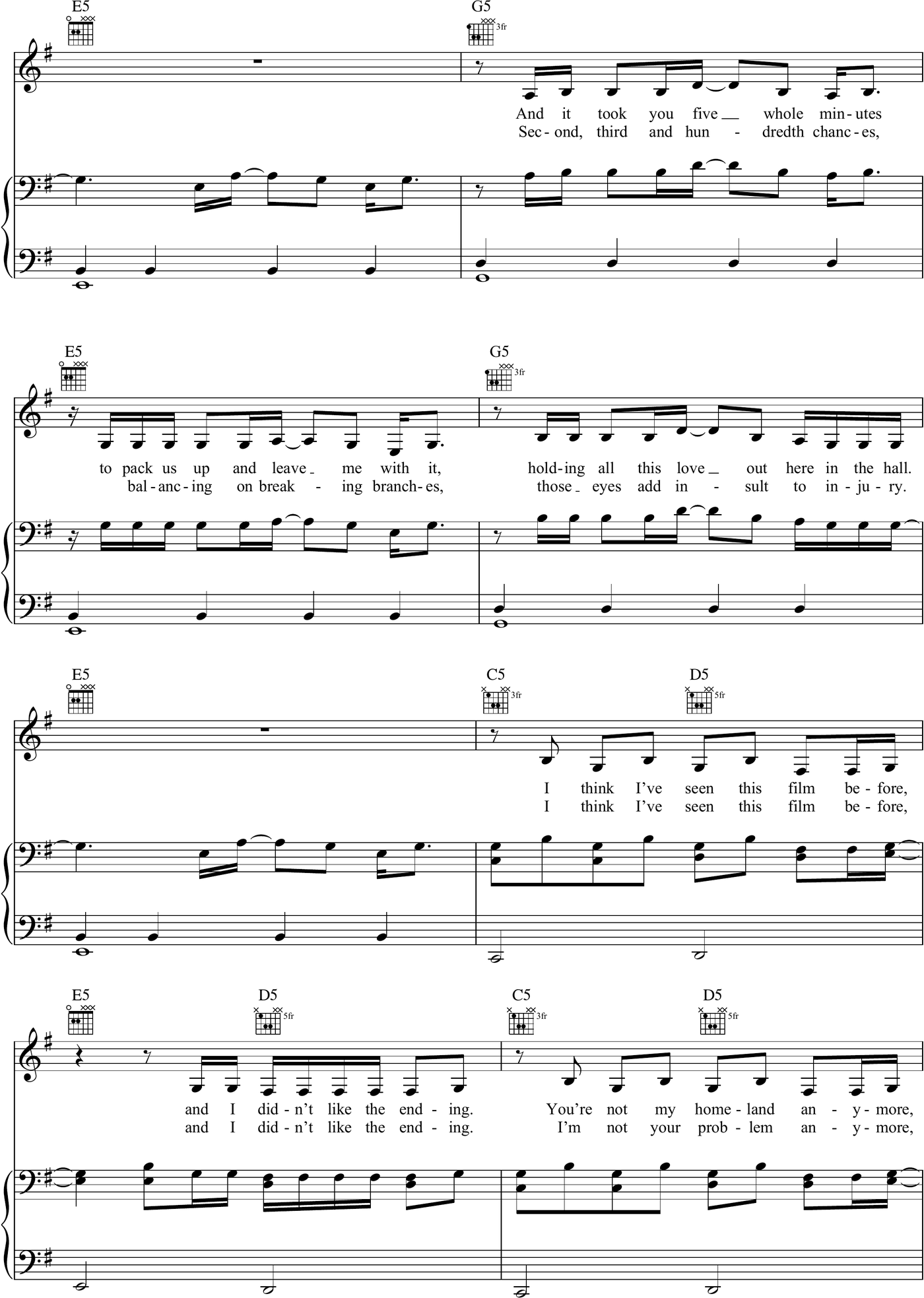 Taylor Swift--Folklore Songbook - photo 13