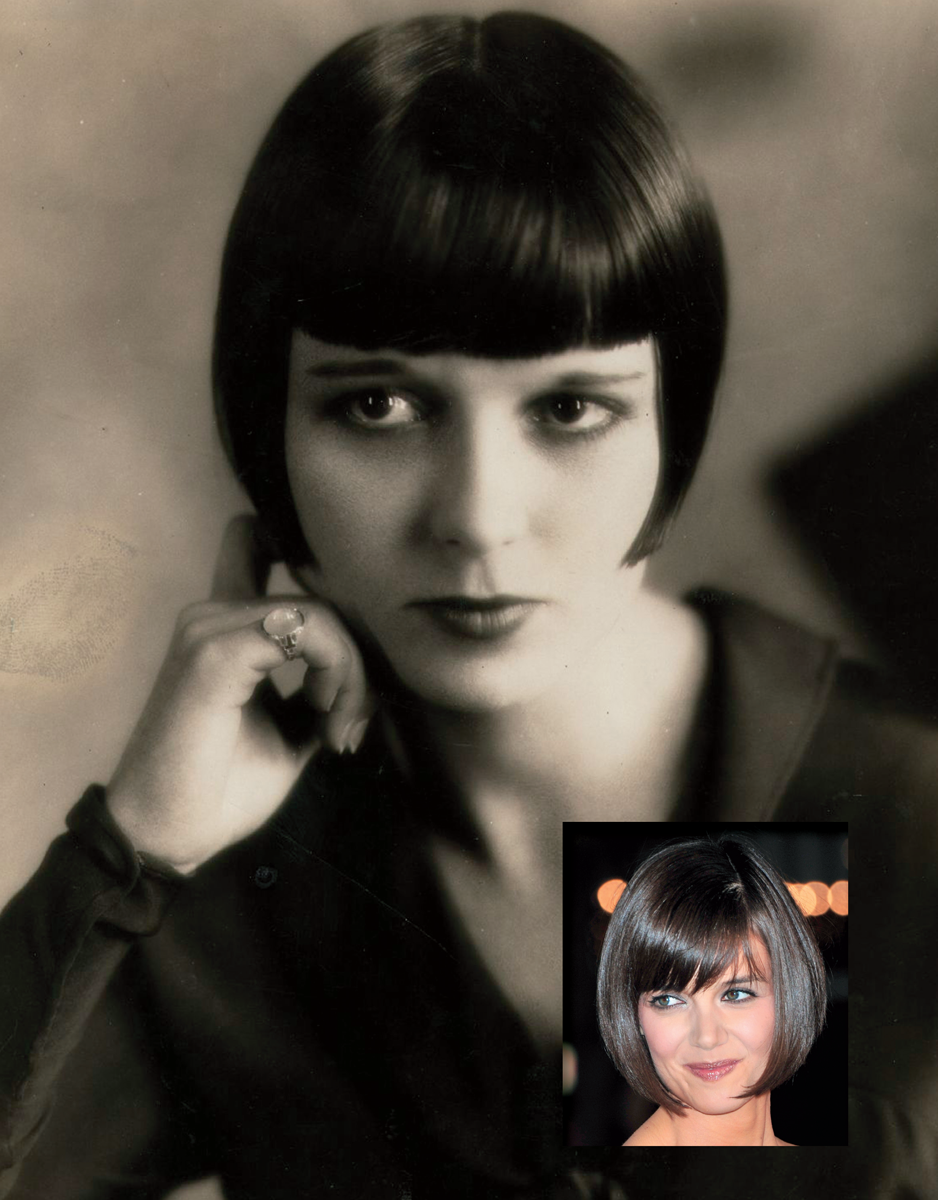 Just like todays young women flappers imitated the hairstyles and makeup of - photo 9