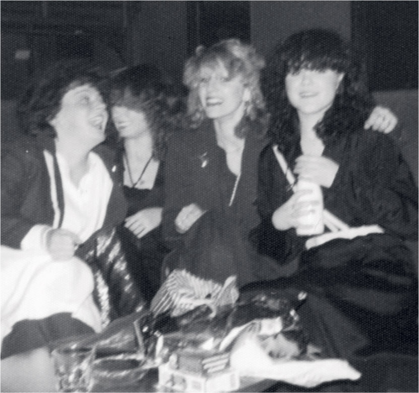 Disco days with good friends Sally and SarahTeenage kicks Matts - photo 19