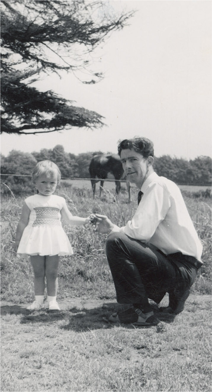 Bobs little angelUncle Mervyn cousin Lesley and Sara with her father - photo 8