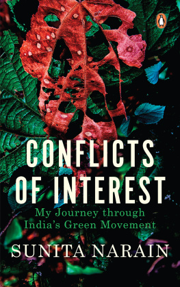 Sunita Narain - Conflicts of Interest: My Journey through Indias Green Movement