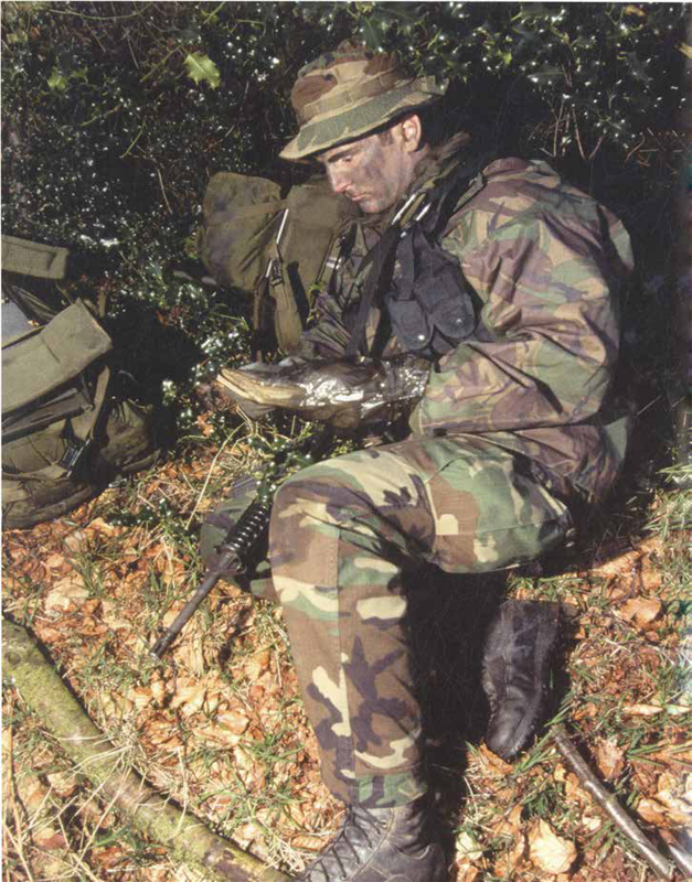 An elite soldier takes part in a wilderness survival course Given very little - photo 1