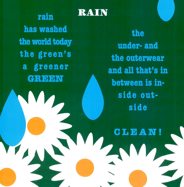 RAIN rain has washed the world today the greens a greener GREEN the under- - photo 19