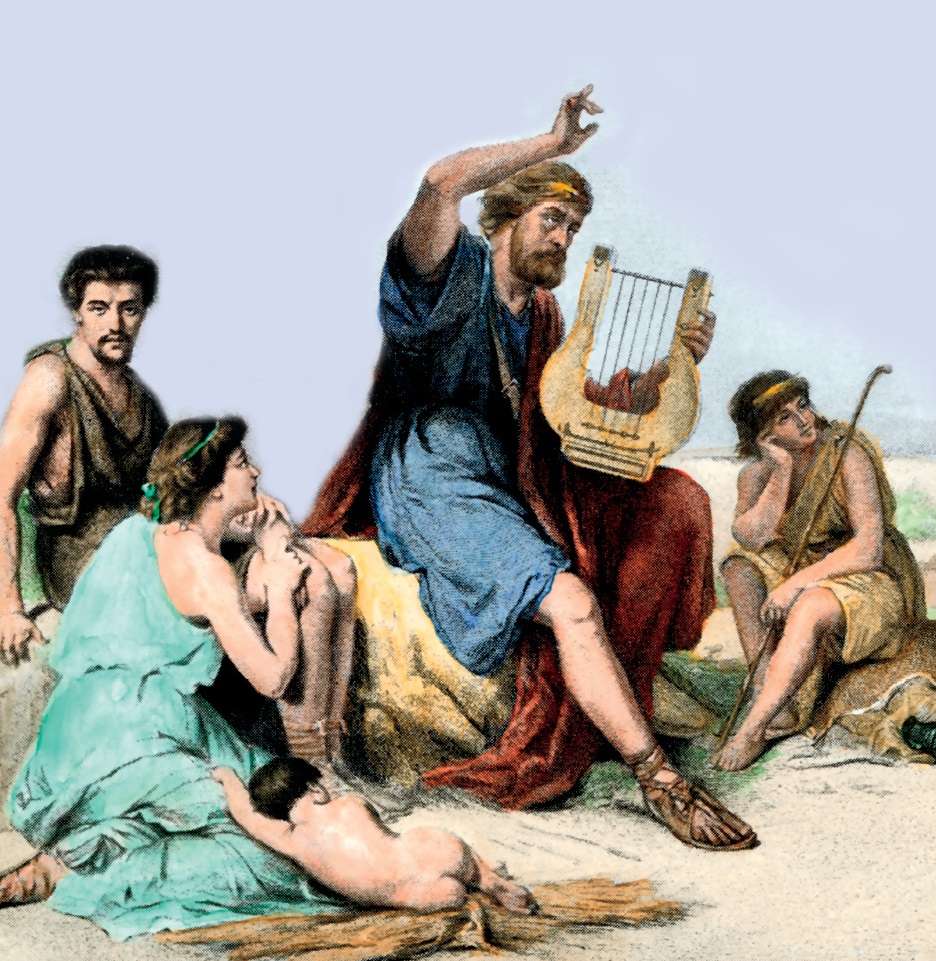 Ancient Greeks including Homer who told the story of Troy sang tales and - photo 3