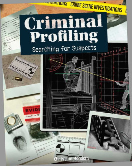 Christine Honders - Criminal Profiling: Searching for Suspects