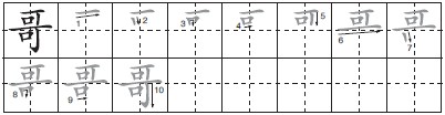 jijie Characters Pinyin English Radical jijie older - photo 16